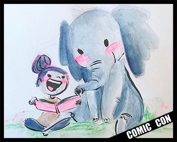SantaClaraLib's tweet photo. We're only 3 DAYS away from #sclibrarycon on Oct. 13!
Did you know the talented artists behind our Comic Con & Bookmobile art (@pmbq & @lepetitelefant) will both be there? Learn more about all the amazing artists you can meet and get FREE TICKETS at https://t.co/EyIJHZtQr0. https://t.co/kTJ5AOJIBB