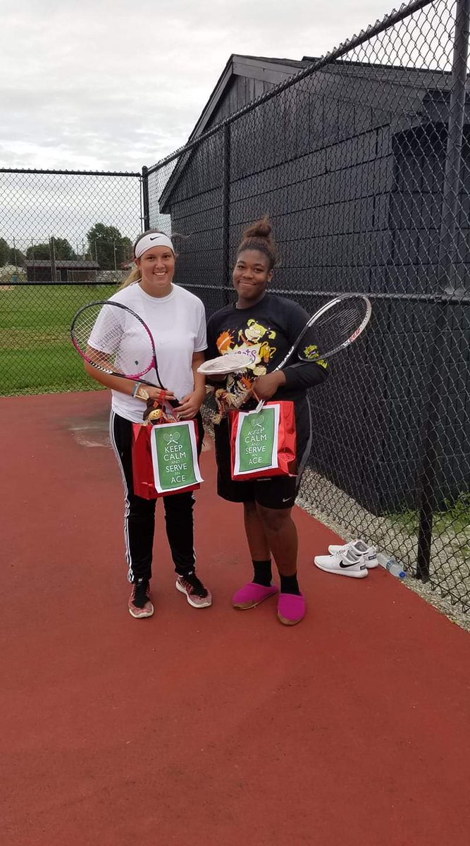 RedmenRundown's tweet photo. Best of luck tomorrow to our girls tennis doubles team!! They go into the District tournament at BGSU with a 16-3 record. 10am start! https://t.co/hzK3xdU9kk
