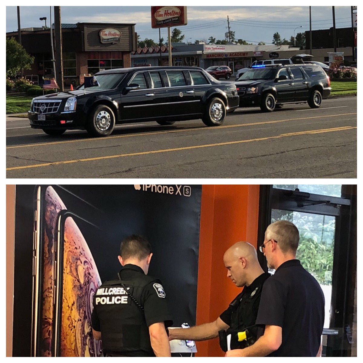 When the President is in town and Police close down the road, we look for FirstNet opportunities! Mark is one of the best in the buisness! <a href="/SeanPayne_ATT/">Sean Payne</a> @oliveiramikeO <a href="/dnob13/">Danny Noble</a> <a href="/BIGBizDecker/">Eric Decker</a> <a href="/chad_figuerado/">Chad Figuerado</a> <a href="/KulaczMaggie/">Maggie Kulacz</a>