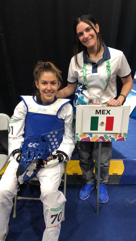 #DeFrenteAlDesafío <a href="/BuenosAires2018/">Buenos Aires 2018</a> #Taekwondo Leslie Soltero 🇲🇽 cayó 22-26 ante Yalda Valinejad de Irán, en la semifinal de la categoría -63 Kg, con lo que obtiene la medalla de bronce🥉 en los #JOJ.