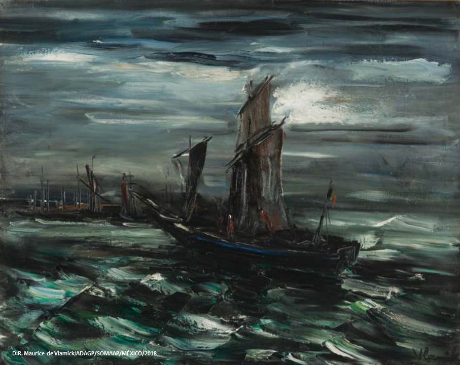 ElMuseoSoumaya's tweet photo. #UnDíaComoHoy en 1958 murió Maurice de #Vlaminck, el ermitaño de La Tourilliere, creador de agitados mares, ventosos bosques y geométricas naturalezas muertas.
#ElSentimientoDelColor
#ColecciónDelSoumaya https://t.co/8wQ1vnjJF2