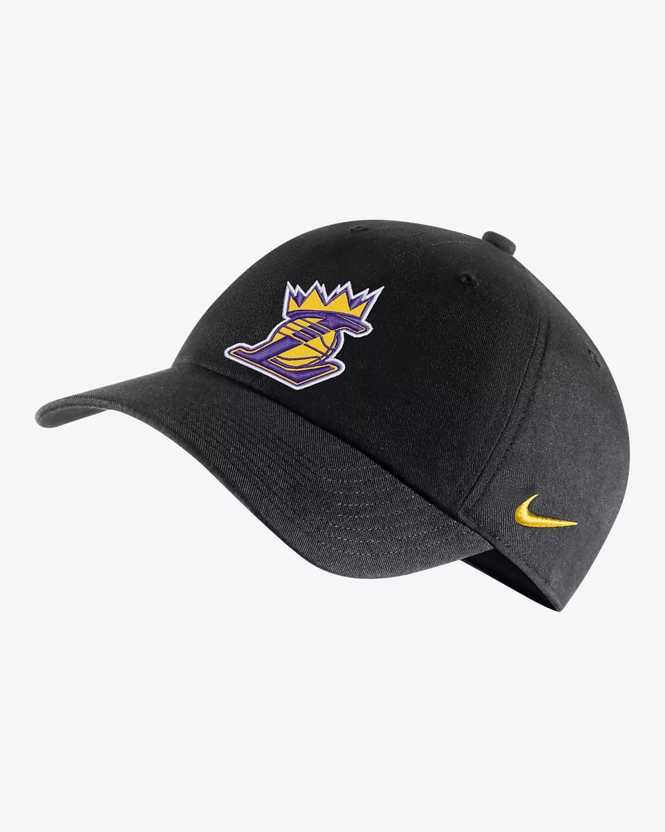 nike lakers crown hat
