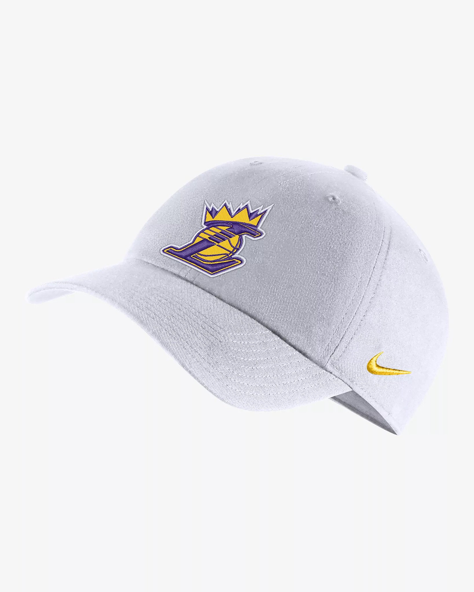 nike lakers crown hat
