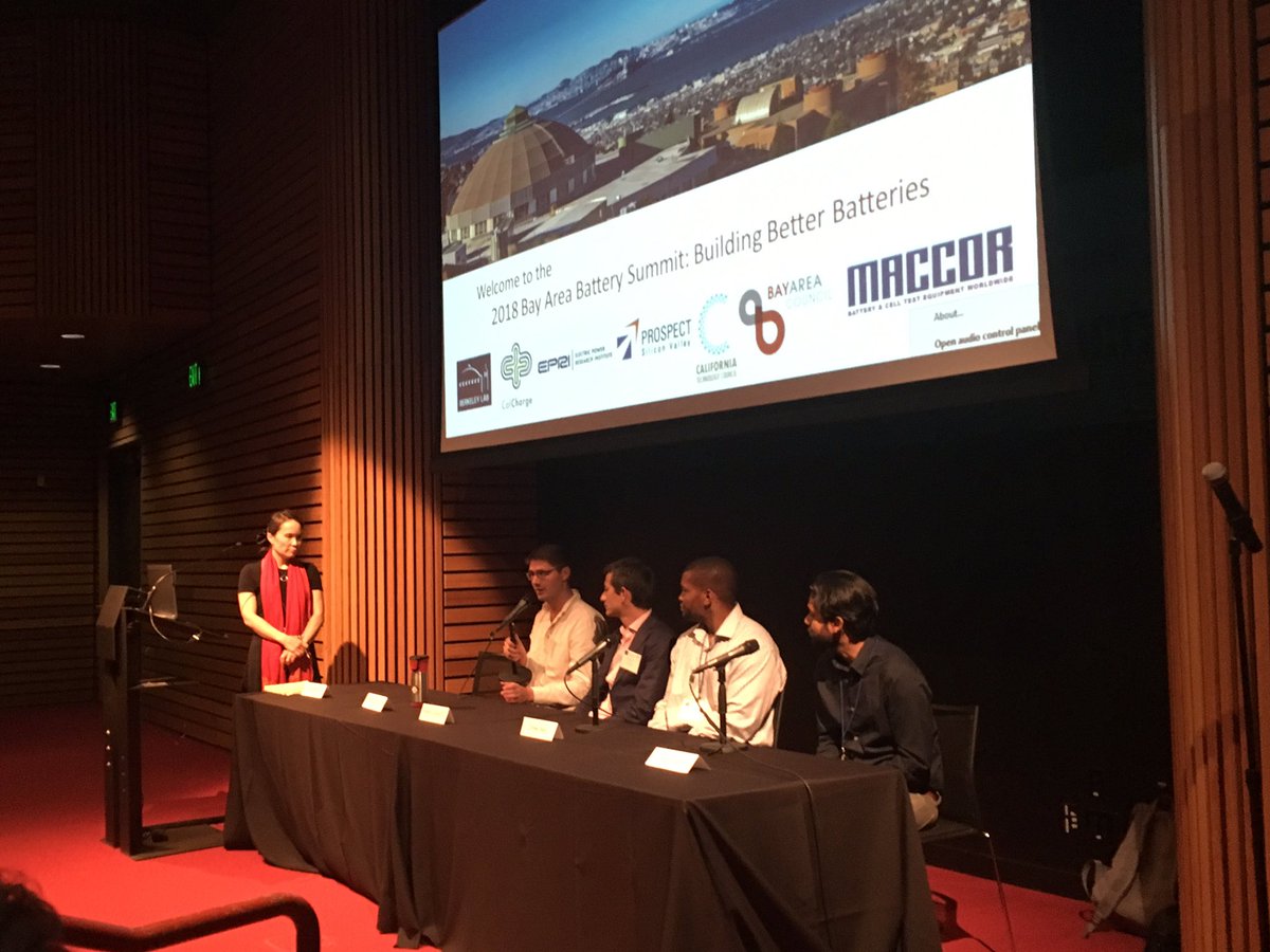 Great panel on battery startup experiences and challenges moderated by Janice Lin of <a href="/StrategenNews/">Strategen</a> featuring Sepion Technologies, Form Energy, Saratoga Energy and Coreshell Technologies #BatterySummit