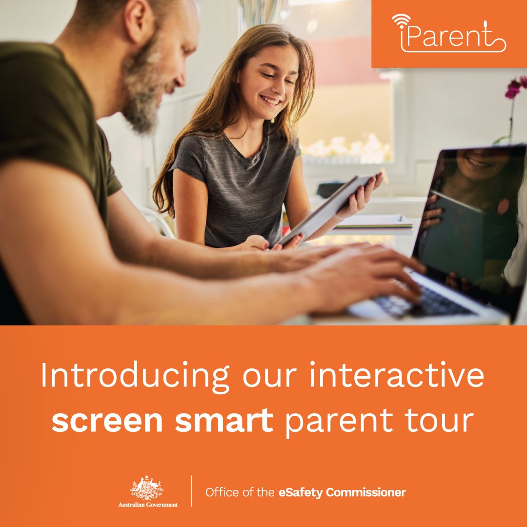 Talk regularly with your kids about #privacysettings . You can’t control every aspect of their #socialmedia use, but you can focus on keeping the lines of communication open. For more info head to <a href="/eSafetyOffice/">eSafety Commissioner</a> Screen Smart #Parent Tour goo.gl/jsVdzt #SafeOnline18