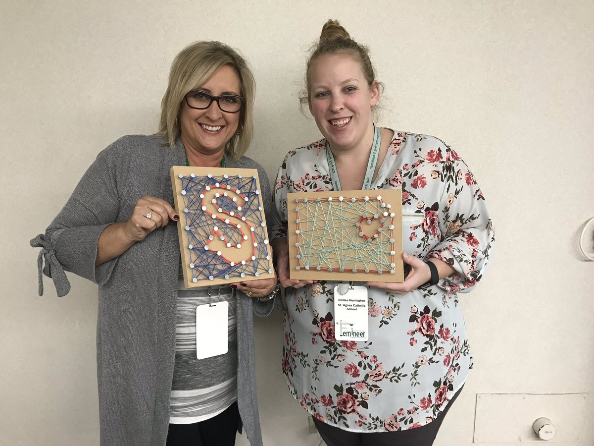 Schleimscience's tweet image. StAgnes is super excited to add #cppfemineers to our STREAM programs. Emilee and I will be bringing this wonderful engineering program for girls to our school early next year! Look for more pics to come while we attend training in beautiful Pomona CA!