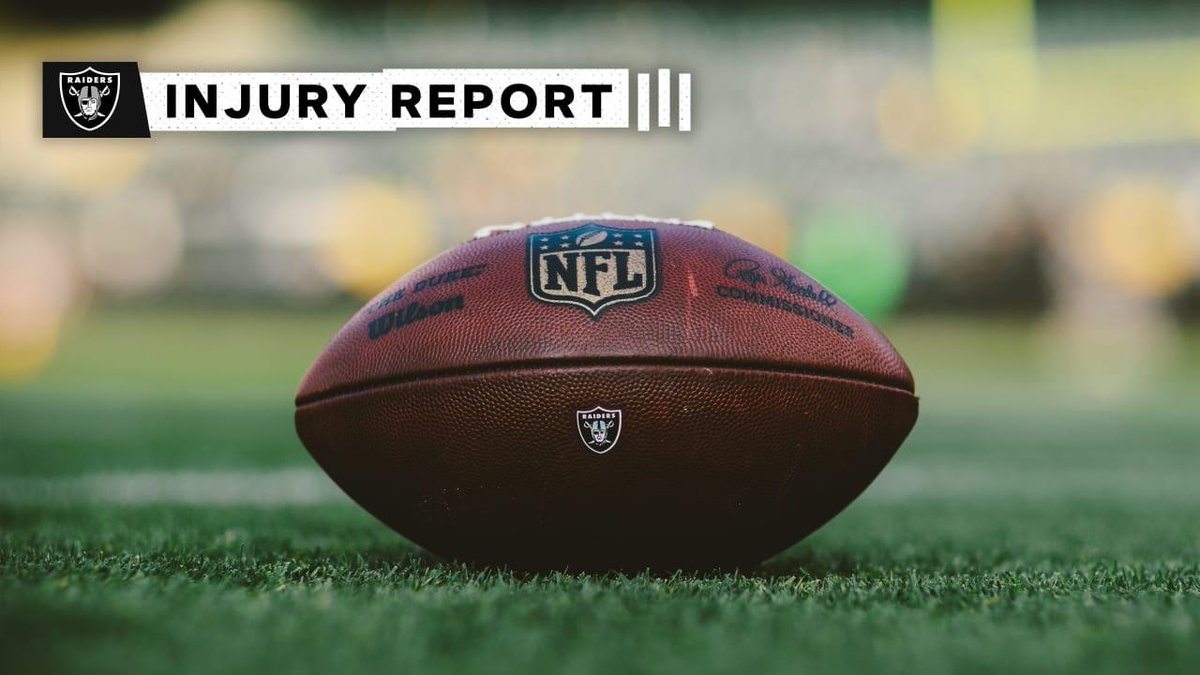 Raiders's tweet image. Osemele, Rucker miss Wednesday's practice.

Week 6 Injury Report: rdrs.co/SiBPKv