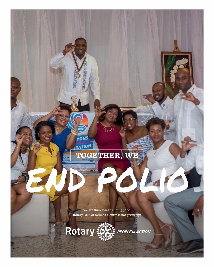 #TogetherWeEndPolio #WeArePeopleOfAction @AdizuaPadizua @rotary7020 @Rotary @RotaryRassin