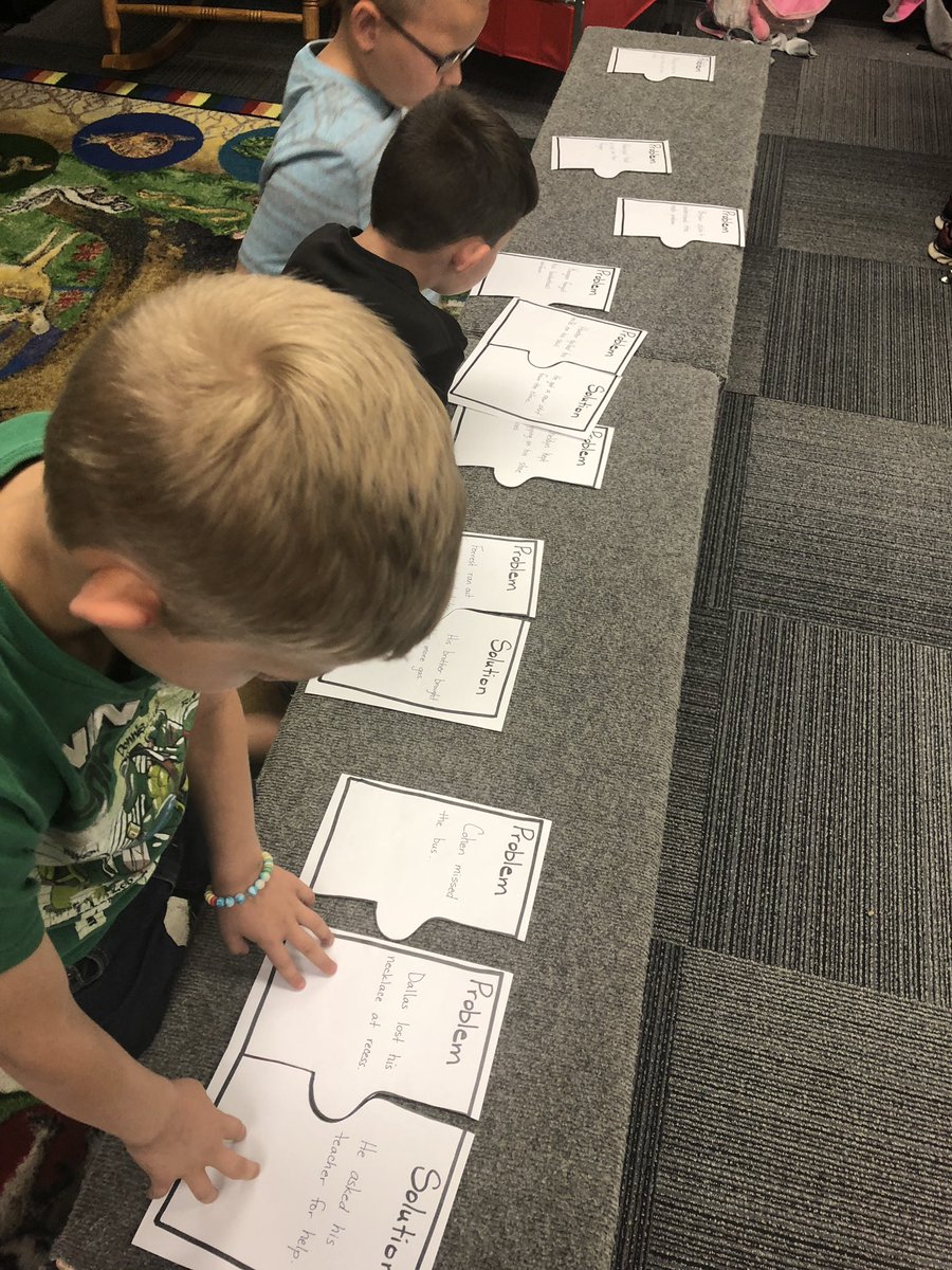mack1stgrade's tweet photo. Searching to find a solution to their problem while others were enjoying “chat and snack” over some of their favorite books. #Canners❤️reading https://t.co/cJQhpR6TXz