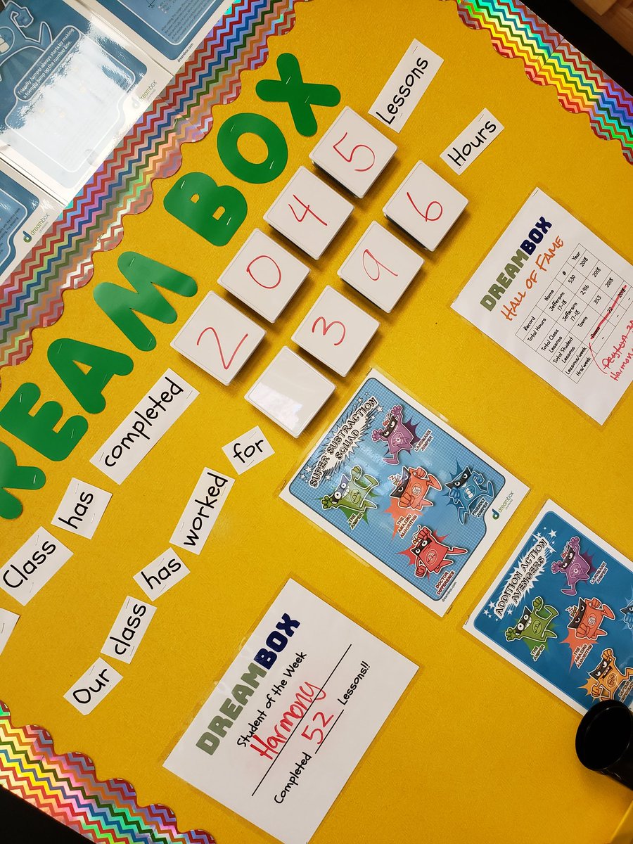 RCastleberry259's tweet image. WE REACHED OUR GOAL!!! 2000 @DreamBox_Learn LESSONS COMPLETED. PAJAMA PARTY TOMORROW !! TUNE IN FOR OUR CELEBRATION!!! #WPSPROUD #WPSFUTUREREADY #CASTLEBERRYCLASSROOM #ENTERPRISEEAGLES W11T9