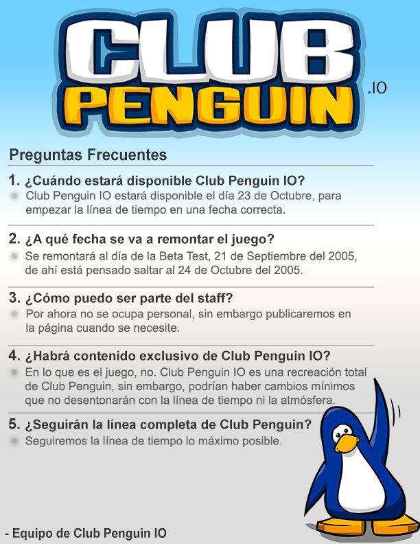 Club Penguin IO (@ClubPenguinIOES) / Twitter