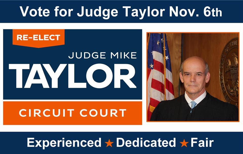 JudgeMikeTaylor's tweet photo. Final countdown! Election Day is officially less than 4 weeks away. Keep Judge Taylor your Circuit Court Judge in Lincoln, Pike and Walthall Counties! https://t.co/YmrbzKYrxd