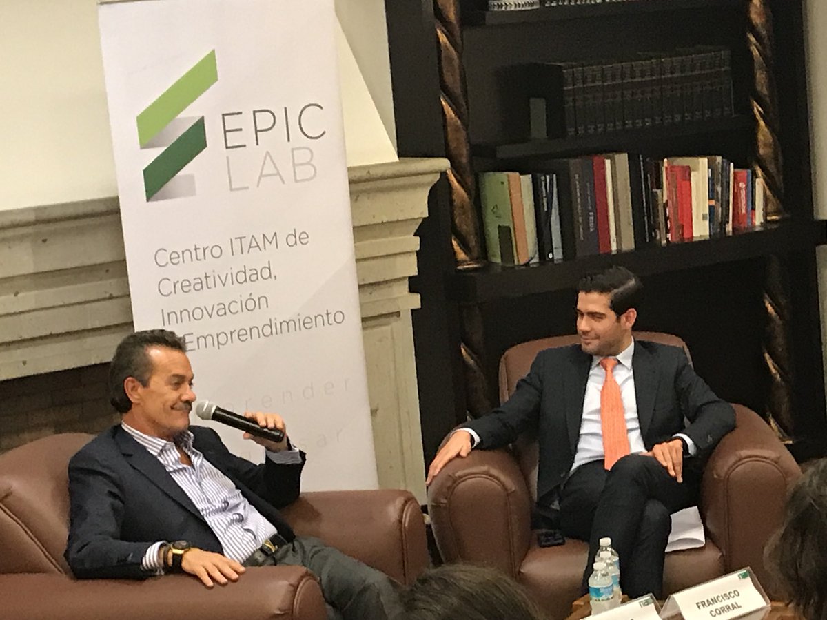 EpicLabITAM's tweet photo. Estamos muy emocionados de recibir a Arturo Saval Co-founder & Senior Managing Partner #NexxusCapital en el @ITAM_mx @DanielaRuizMass @crojasmar
¡Bienvenido! https://t.co/V2miZBhGnW
