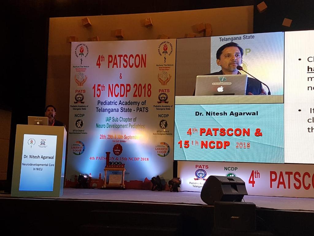 Another feather in the cap for Southern Gem Hospital. Dr. Nitesh Agarwal was invited as the Guest Speaker at the National Neuro Developmental Conference 2018 where he spoke about Neuro Developmental Care in Newborn ICU and more...

#PATSCON #NCDP #Pediatric #SouthernGemHospital