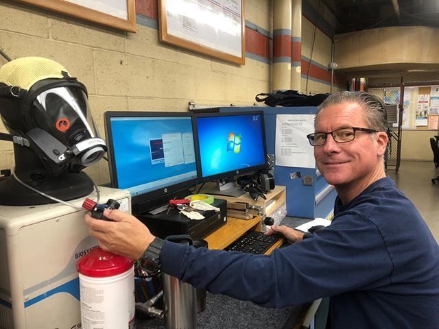 LAFDtalk's tweet photo. #FacesoftheLAFD proudly introduces Apparatus Operator Tony Vidovich, who maintains an important presence alongside every firefighter from every fire station every time they enter a hazardous environment. From San Pedro to Sylmar, Eagle Rock to Woodland H… https://t.co/hKjw3uY7AD https://t.co/8tL6q7OZ9Y