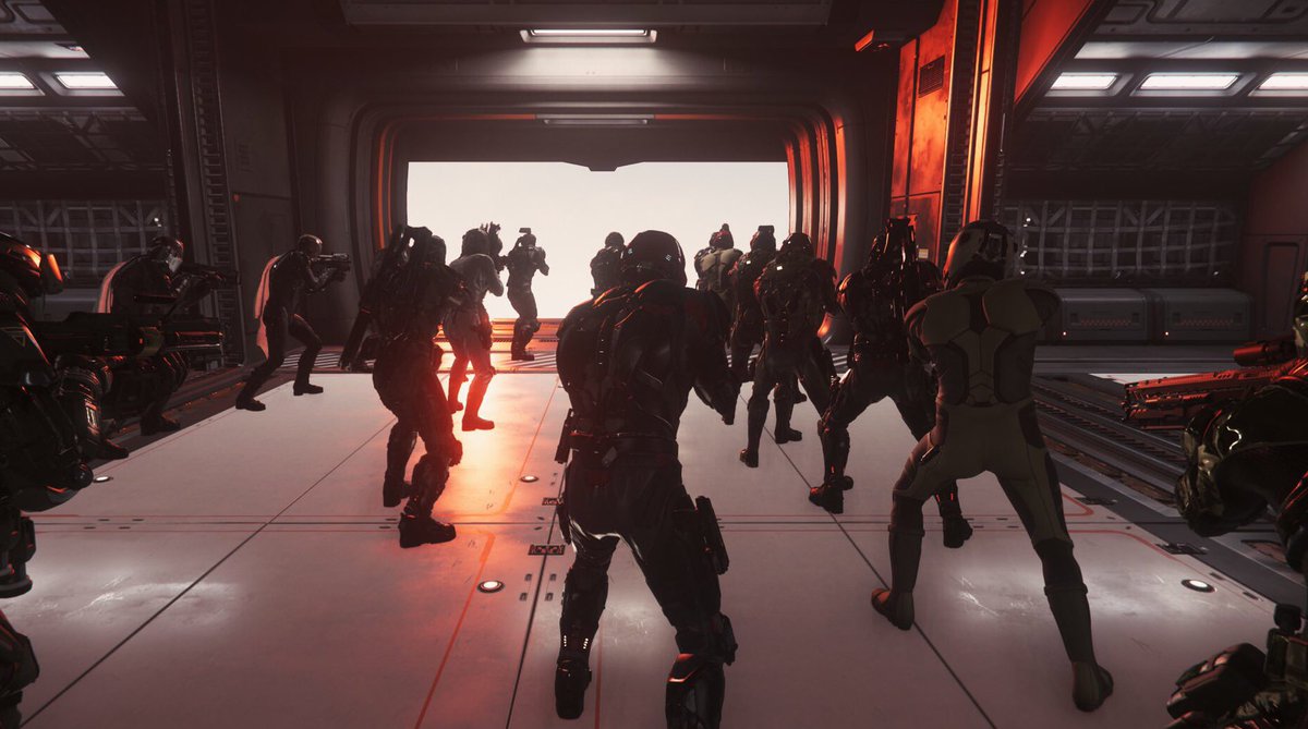 ArieNeoSC's tweet photo. Seeing this awesome capture I’ve taken during our last #Los50 event during the Road To Release keynote was spectacular for me !

#starcitizen #skainet #citizencon #CitizenCon2948 #trieye https://t.co/mYQ7HktjJk