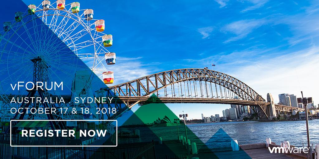Zettagrid's tweet photo. Join us next week at #vFORUMAU and hear about the latest and greatest from our team of experts @VMwareAU Register >> https://t.co/sWsMoulwOa https://t.co/3kY7ujZryf
