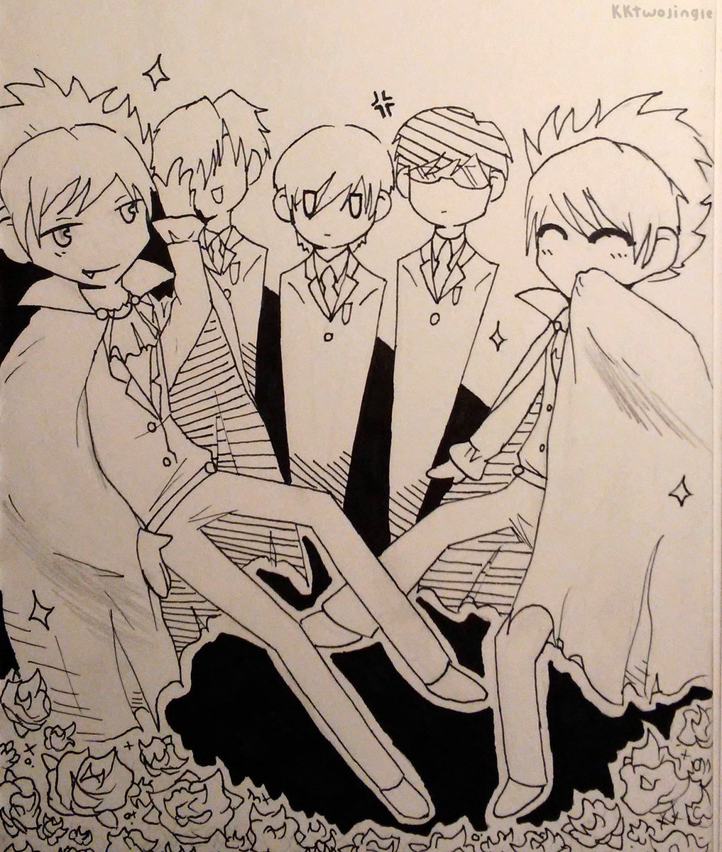 kktwojingle's tweet photo. #inktober #inktoberday10 #inktober2018 #hshc
"Whattaya think, Haruhi?~"
"Will you two quit fooling around!" https://t.co/VDLx4bWkoU
