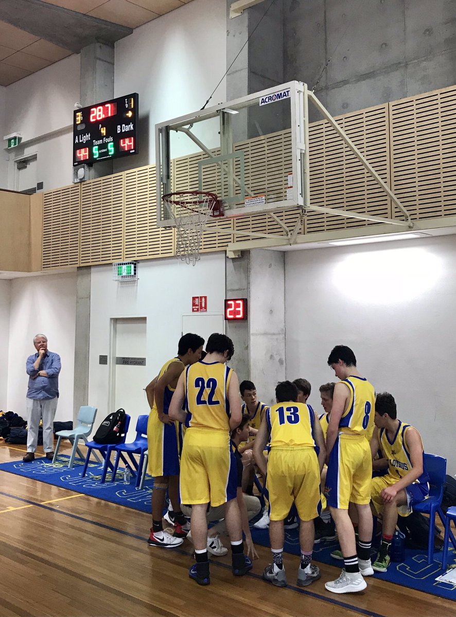 HugoEngele's tweet photo. Another great 🏀 preseason fixture, this time against St Joseph’s College. Well done to the 2nd V (44-44) and 1st V (68-56). #SACsport #GoAloys https://t.co/Mvb5F9Dynd