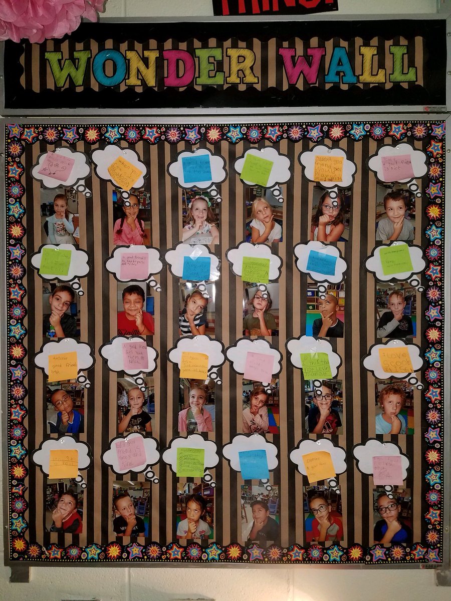 What we are wondering about today? Our learners ask lots of questions to exercise their brains. <a href="/MrsBiagini220/">Stacey</a>