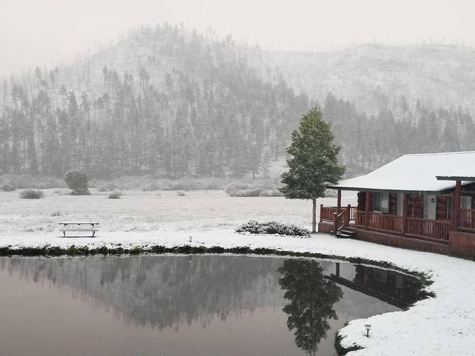 Greer Lodge Resort Cabins On Twitter Winter Is Coming First