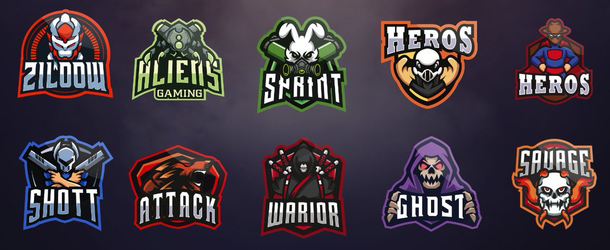 ¡Mascot logos en venta! 🧐
-Colores y nombres 100% editables.
-Precio económico
Para dudas y más información al MD.
¡RT Y FAV SE AGRADECE! 🙏