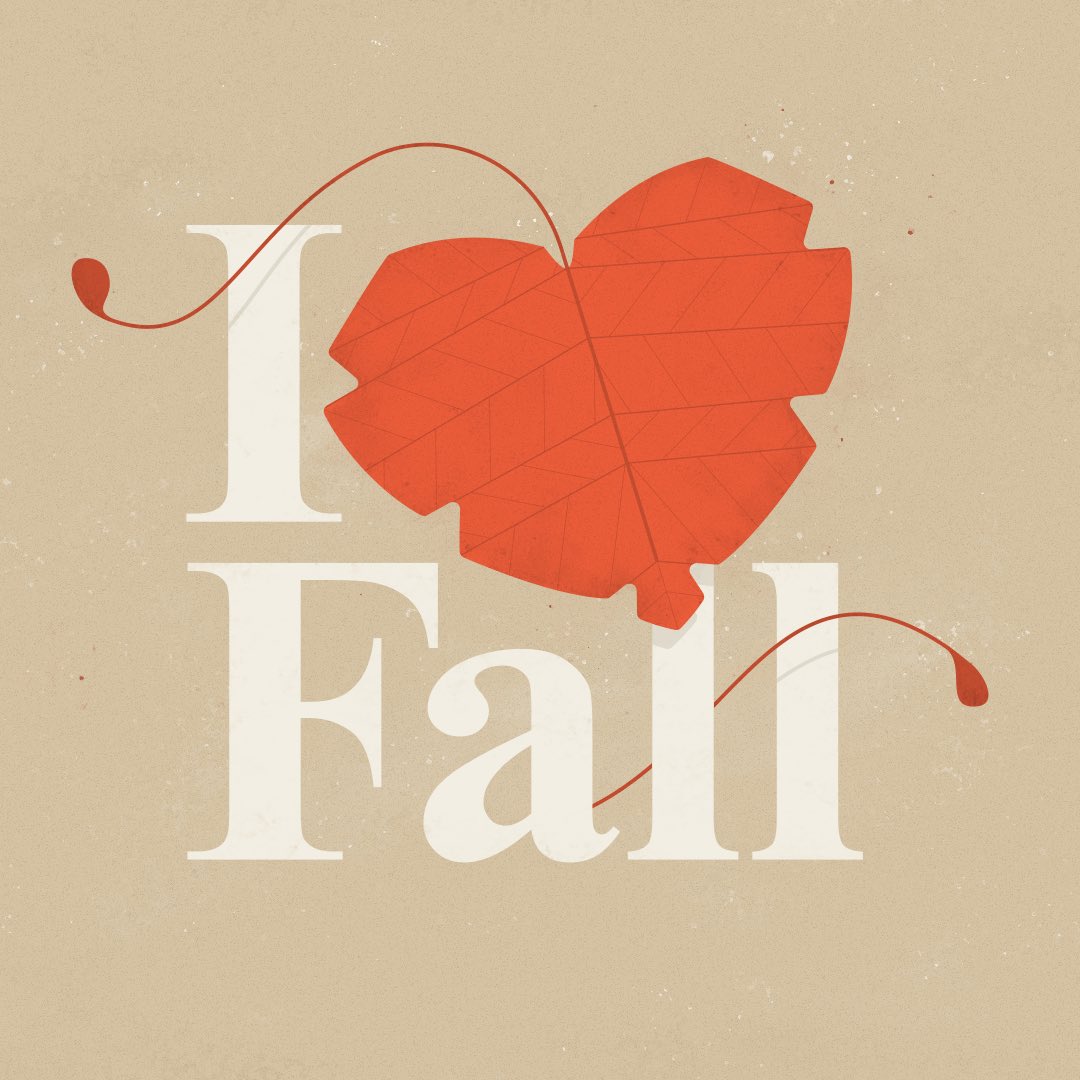 An illustration for the prettiest time of year #ilovefall #illustration