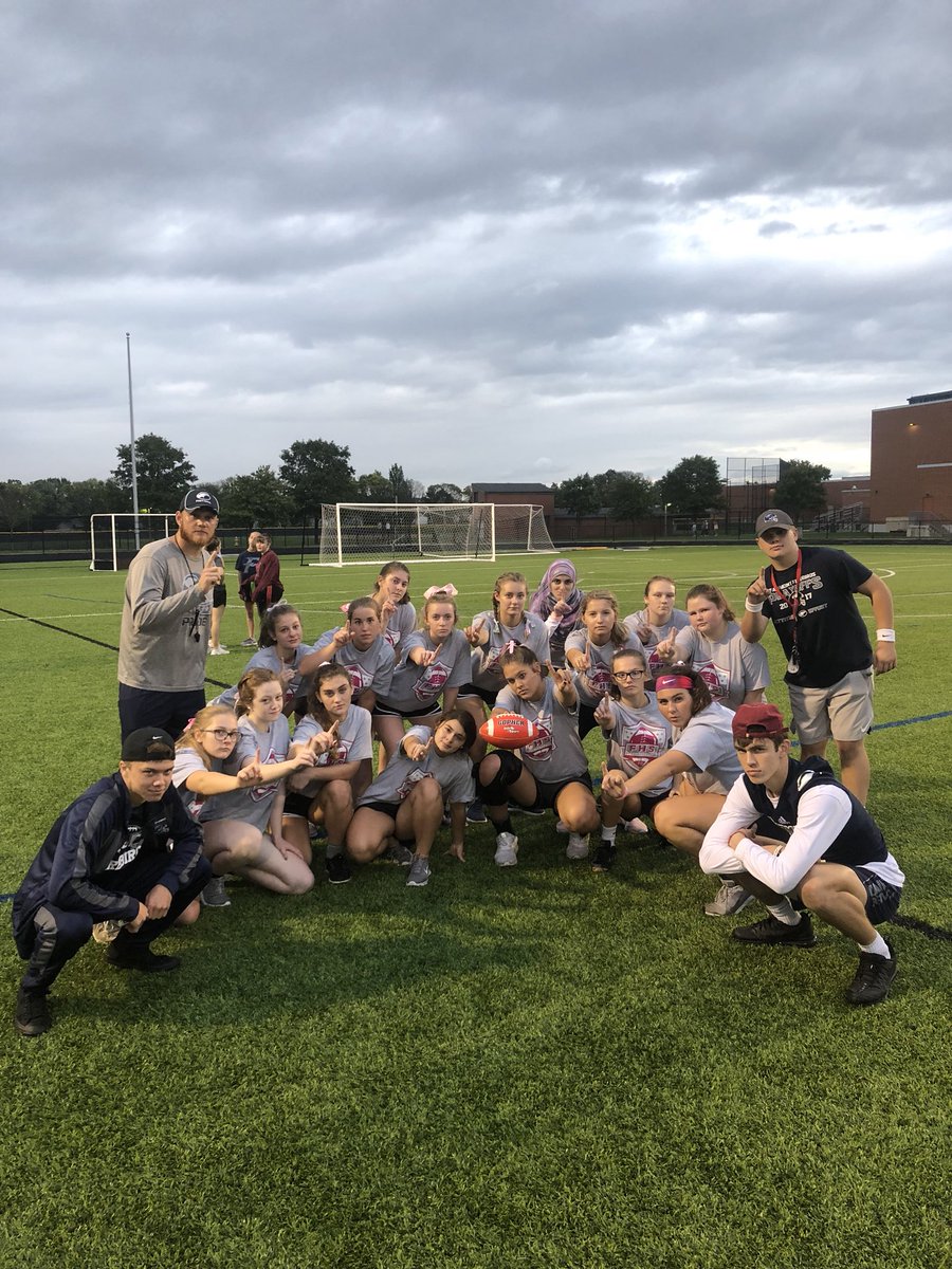 JacobFeltner1's tweet photo. Great success tonight at the Powder Puff game! Congrats Juniors !! #Attitude #Effort https://t.co/kKkX7FCKFB