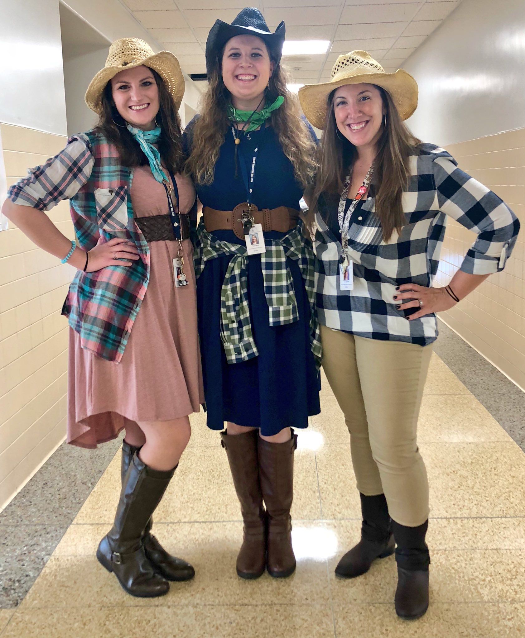 Cowboy dress clearance up day