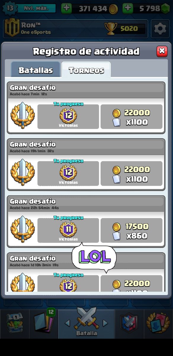 RonTMcr's tweet photo. Empezando a mejorar 

No le hagan caso a ese 11 😝 https://t.co/ev1h6OWTWn