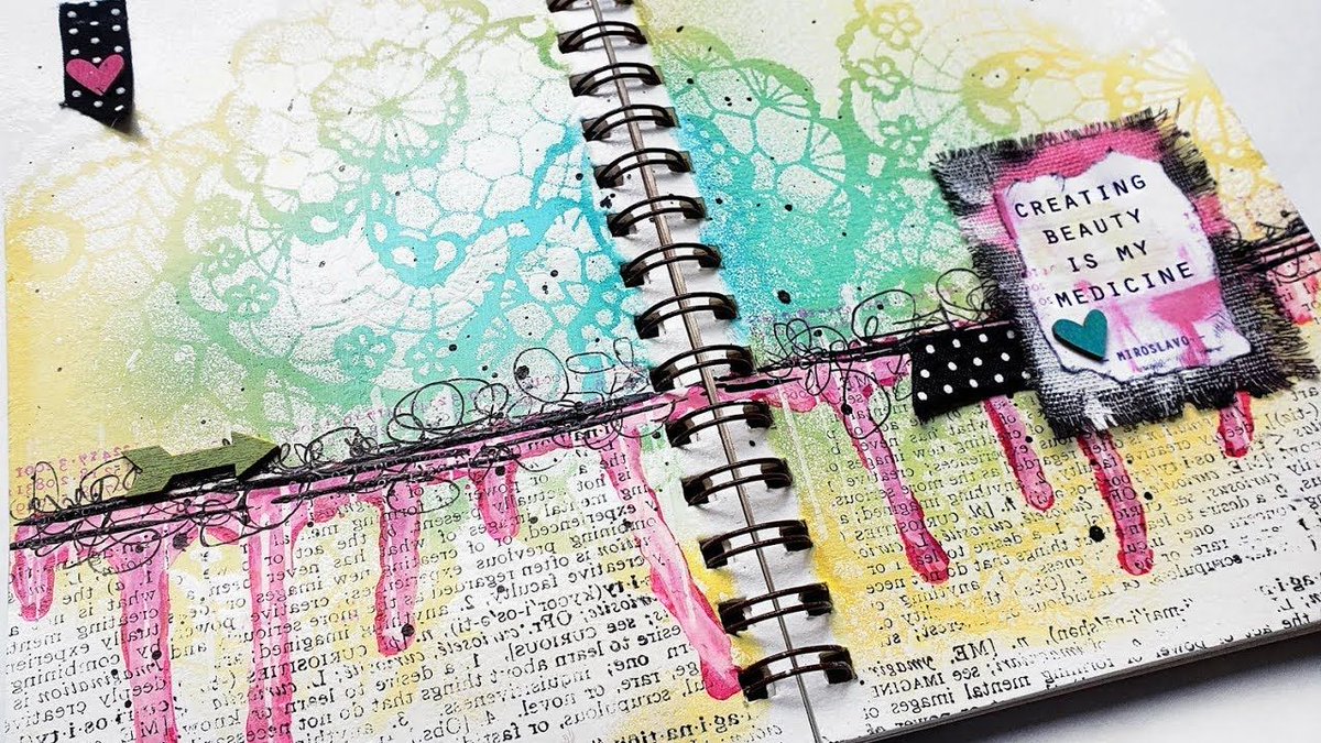 AmberKCreative1's tweet photo. Mixed Media Art Journal With Distress Resist Spray and Oxide Inks
https://t.co/RSm0o5ZIn6
#rangerink #oxideinks #distressresistspray #dinawakleymedia #timholtz #arttimelapse #mixedmedia #artjournal #artistsoninstagram #artistsofinstagram #mixedmediajournal https://t.co/XO6aws20zF