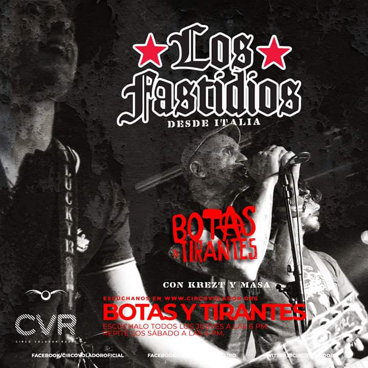 Botascircoradio's tweet photo. Ya les dijimos no? Este jueves @LosFastidios91 en este su programa de cabecera. 6pm x https://t.co/Ks00VOS2gg https://t.co/wOxt0MzROr