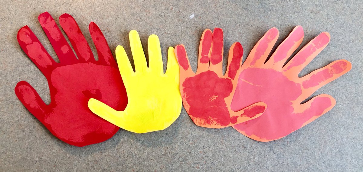 6th grade hands vs. 8th grade hands...it’s not our mind playing tricks when we say it seems like they grow a lot while they’re with us ☺️