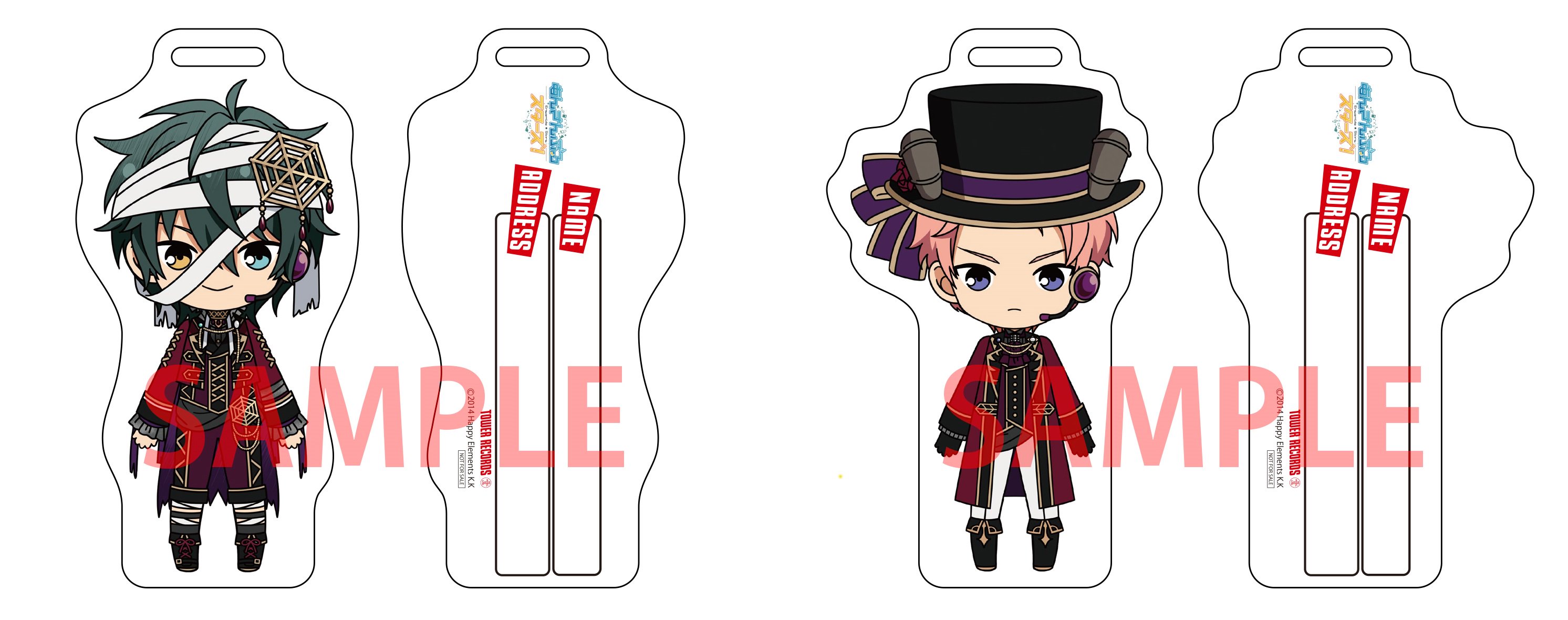 タワーレコード アニメ Valkyrieの1stアルバム あんさんぶるスターズ アルバムシリーズ Present Valkyrie が11 28発売 タワレコ オリジナル特典 リアクト マジカルハロウィン 衣装柄ラゲッジタグ のデザイン解禁です メンバーランダムでのお
