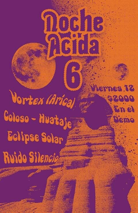 eclipsesolar9's tweet photo. Estamos invitados por primera vez a las Noches Ácidas que ya cumplen su sexto volumen, así que esperamos contar el apoyo de todos https://t.co/I7cgg2O8qg https://t.co/h09nBtaMyq
