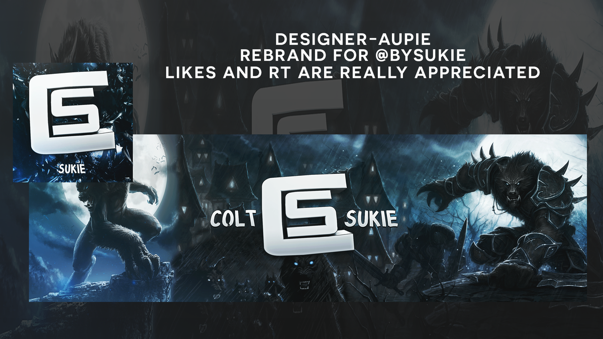 aupie_'s tweet photo. Rebrand For @bySukie
My 3rd Response! #ColtDRC #ColtAupie
Just Wanted To Say Thanks To Everyone For All The Support The Last 2 Days :)
Tags! @MindOfSixth @coldh4rts @TheColtStudio! https://t.co/7ampPZmcCp