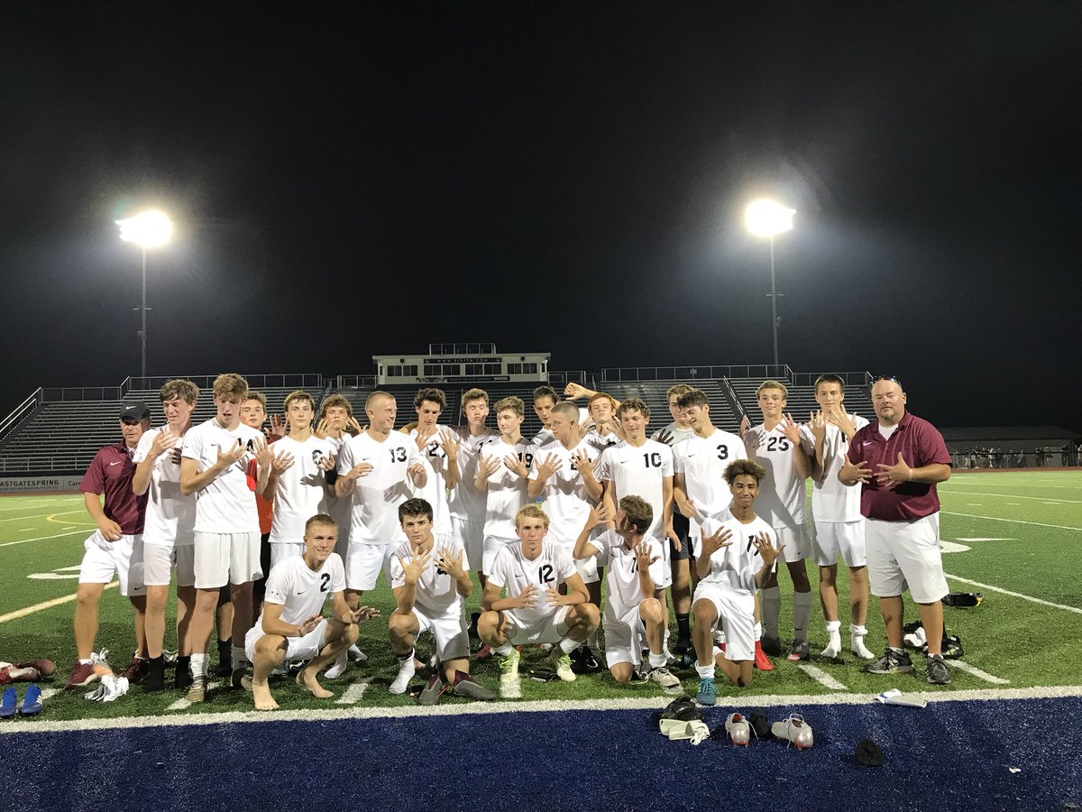 Tomorrow this great group of guys play their last regular season game for the ECC championship. They will take on 1st place &amp; #5 ranked Loveland at 7:00 at their place. The boys would love as much support as possible