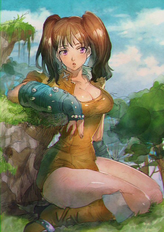 #WaifuWednesday The giant who dance with the earth, Diane #SevenDeadlySins ...