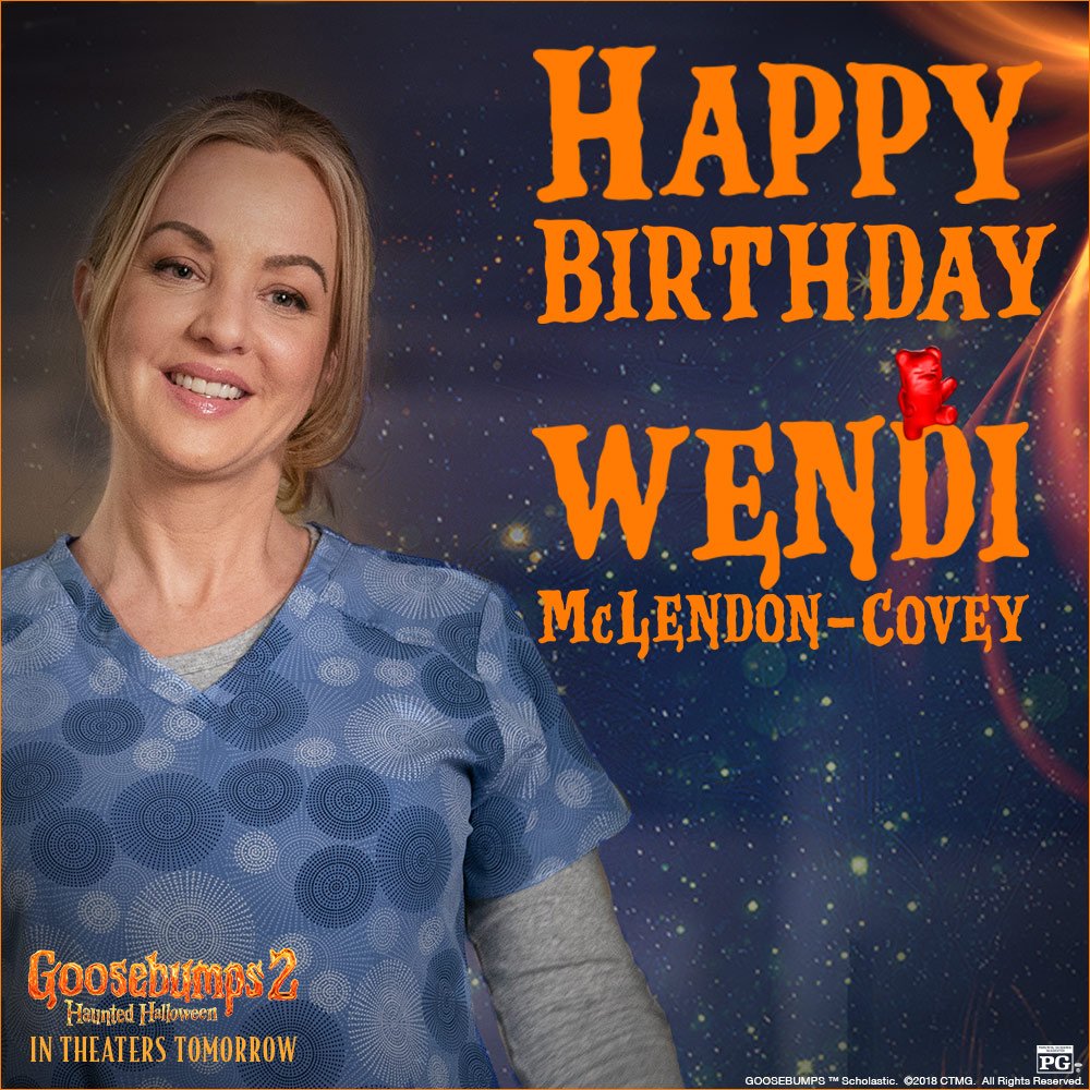 Happy birthday to the spook-tacular Wendi McLendon-Covey! 