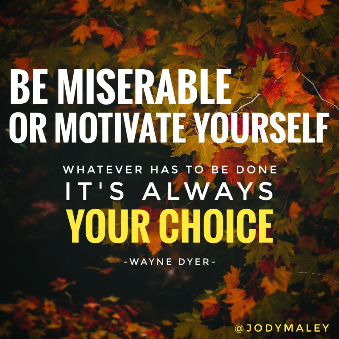 msjodymaley's tweet photo. To celebrate #worldmentalhealthday I thought this would be a great quote to share.
We all have obstacles, but we all choose how we go through these obstacles.

So don't be miserable, do something small, but just choose to move forward!!! #selflove #healthychoices #bestrong https://t.co/jdDK9eKQ8g