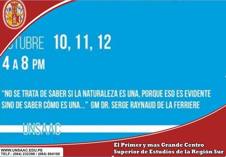 Universidad Nacional de San Antonio Abad del Cusco tweet media