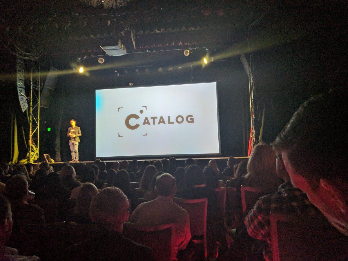 A happy customer introduced <a href="/CatalogOfficial/">Catalog</a> at TechstarsLA demo day. Catalog had another client sign up before the presentation was over. #longLA <a href="/techstars/">Techstars</a> <a href="/PatrickIp/">Patrick Ip</a>