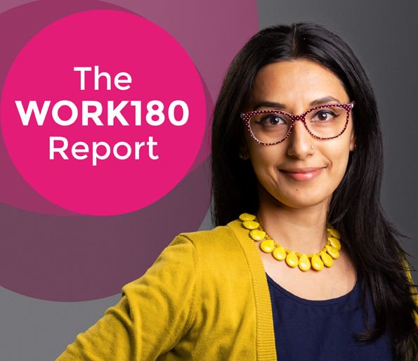 WORK180_'s tweet photo. It’s here! The #WORK180Report has just been released and is available as a free download. If you care about working women and want to know what great employers are doing to support them, get a copy, share the link, and help us spread the word of equality: https://t.co/UXwA8Wm8PH https://t.co/cH0Mq2GB3s