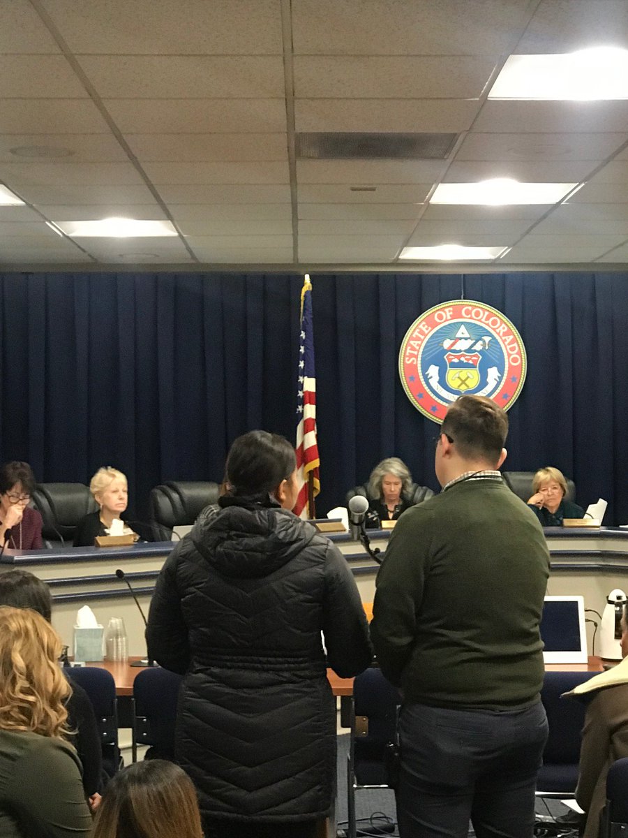 apluscolorado's tweet image. Today, @apluscolorado testified at the State Board of Education meeting on turnaround accountability for #Adams14 #EdColo @codepted @lmascarenaz