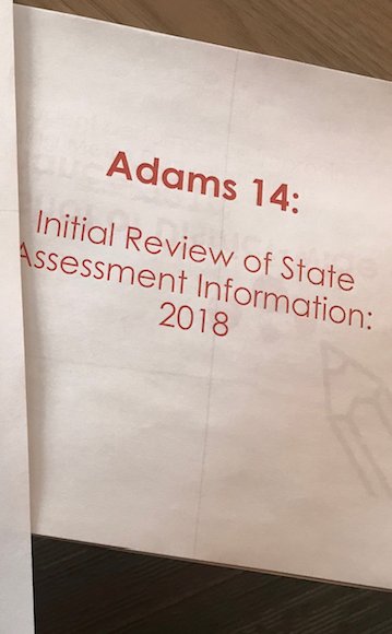 apluscolorado's tweet image. Today, @apluscolorado testified at the State Board of Education meeting on turnaround accountability for #Adams14 #EdColo @codepted @lmascarenaz