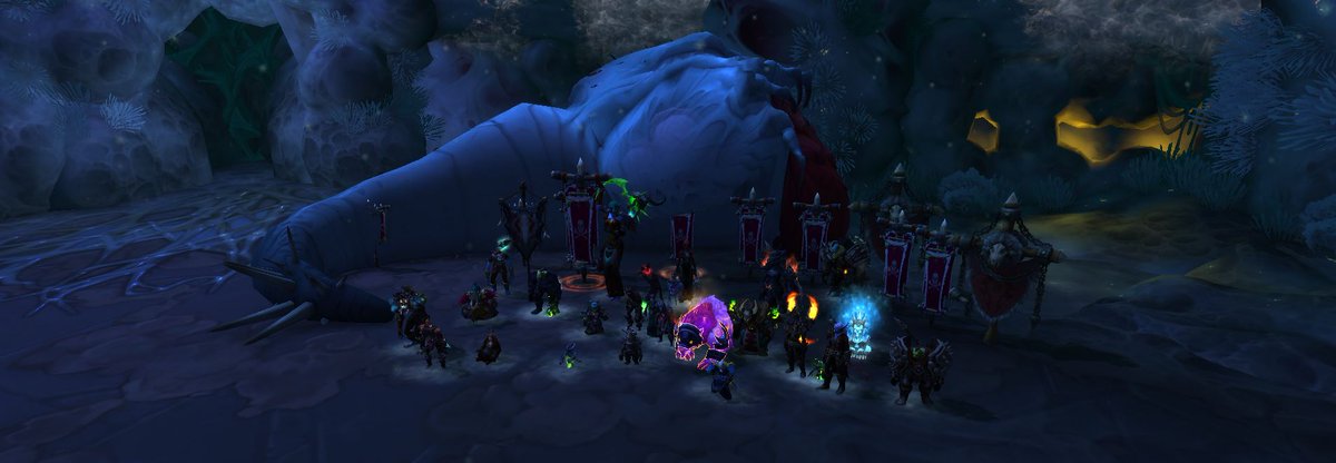 ReciprocityUS's tweet photo. Great work on 8/8 N @ReciprocityUS!
On to Heroic & AOTC Uldir!
#GuildRaiding #ForTheHorde
#Warcraft https://t.co/tx3fwFHZ9I