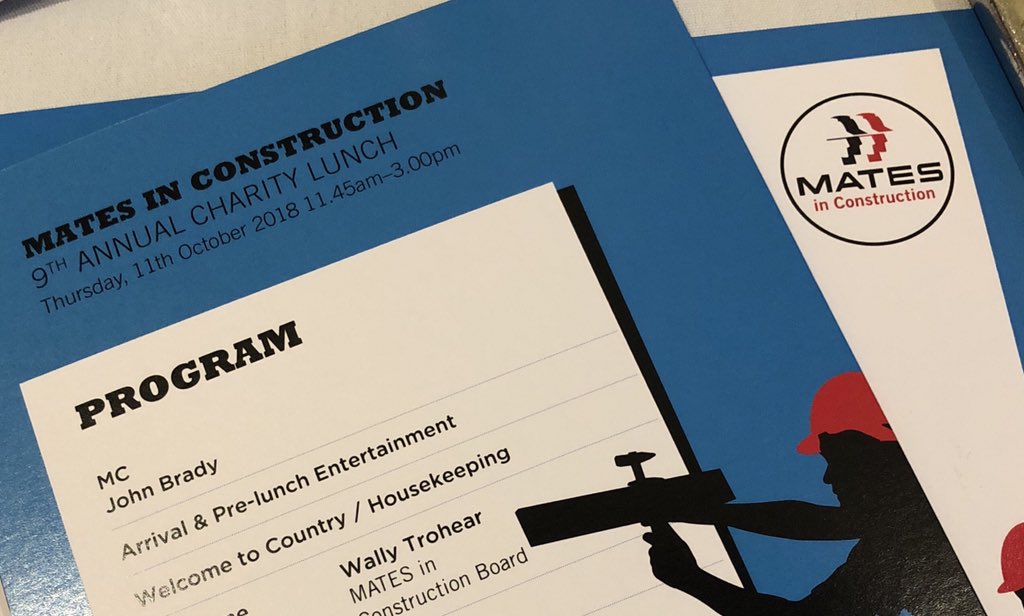 Great to be supporting <a href="/MATESConstruct/">MATESinConstruction</a> with <a href="/StandByNational/">StandBy Support After Suicide</a>