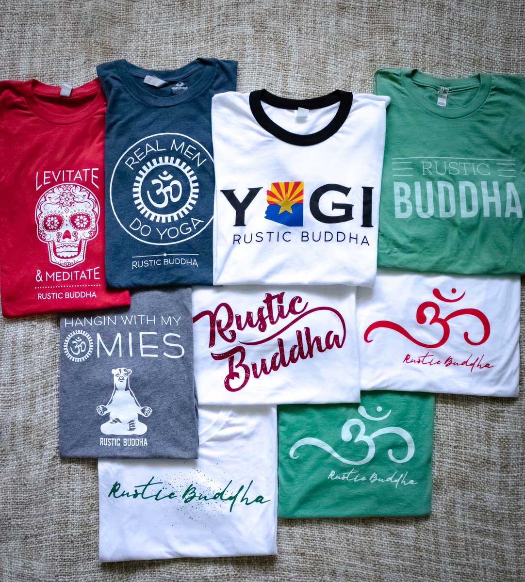 rusticbuddhaaz's tweet photo. The Rustic Buddha apparel family... which one is your favorite?
๐ธ @scapri85
#yoga #namaste #beer #beard #rusticaf #yogalife #yogainspiration #arizonayoga #yogi #yogaeverydamnday #tattoo #manbun #basicaf #dtphx #breathe #mantra #love #instagood #buddha #meditation #dtphx https://t.co/AON9Q1Ne9o