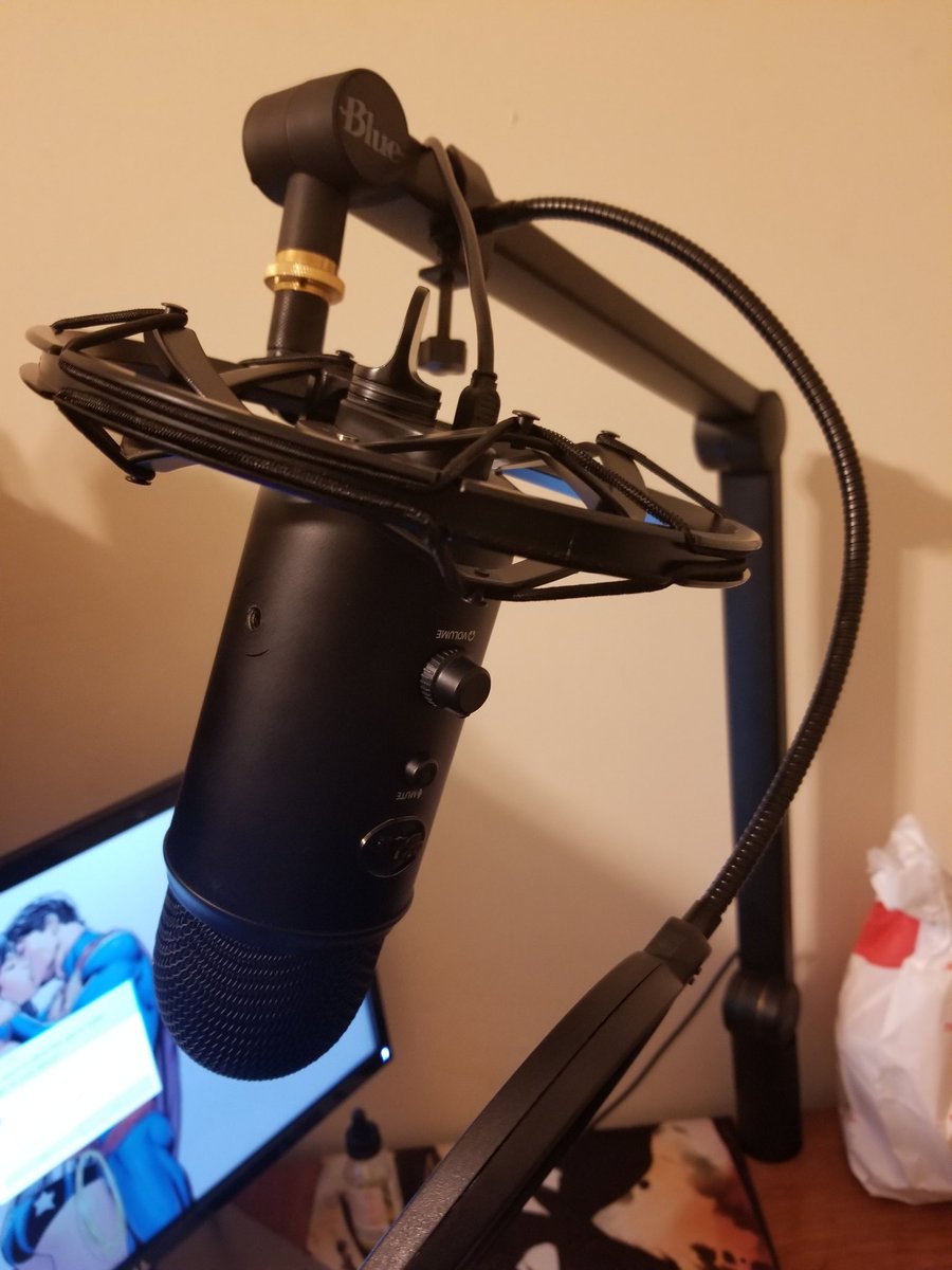 The_Prephix's tweet photo. My new toys arrived today! Brand new Blacked-Out Yeti Caster Set for the stream! Absolutely LOVING it!!! Just alil bit more professional ❤ tune in at https://t.co/HWgPwnHNCk
#streamers #twitch #TwitchAffilate #blueyeticaster #caster #gaming #gamer https://t.co/MYFavEjh4v