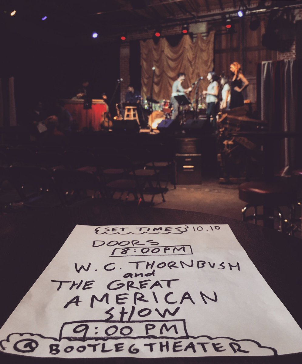 Bootleg Theater On Twitter Gearing Up For Tonight For - 